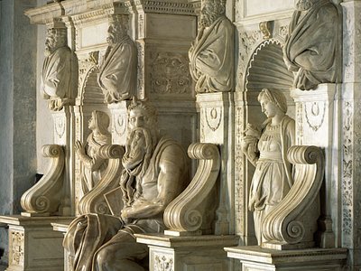 Mosè and the mausoleum of Pope Julius II | Andrea Jemolo Photographic Archive of Architecture and Art