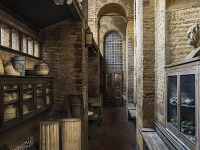 Lo studio di Francesco Randone all'interno delle mura -  | Andrea Jemolo Photographic Archive of Architecture and Art