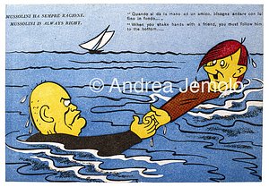 Cartolina delle forze anglo-americane  | Andrea Jemolo