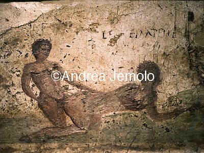 Museo Archeologico Nazionale Pompei - Casa del Re di Prussia - Scena erotica - LENTE IMPELLE - Cabinetto segreto | Andrea Jemolo