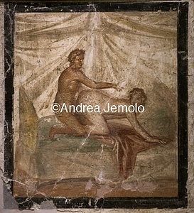 Archaeological National museum Pompeii - Brothel - Erotic scene - Secret Cabinet | Andrea Jemolo