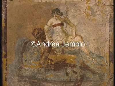 Museo Archeologico Nazionale Pompei - Bordello - Scena erotica - Cabinetto segreto | Andrea Jemolo