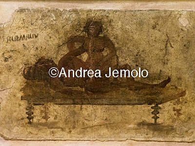 Archaeological National museum Pompeii - Brothel - Erotic scene - Secret Cabinet | Andrea Jemolo