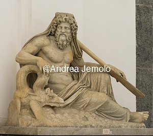 Archaeological National museum Farnese Collection - Statue of Ocean | Andrea Jemolo