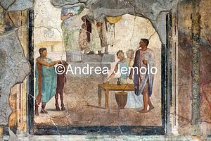 House of the golden cupids - Living room - Jason appearing before King Pelias  | Andrea Jemolo