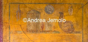 House of the golden cupids - Lararium dedicated to Isis - Detail  | Andrea Jemolo