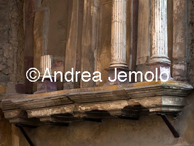 House of the Faun Entrance - Temples in miniature with columns | Andrea Jemolo