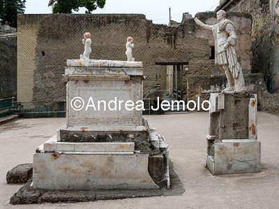 The excavations of Ercolanum Terrace of Marcus Nonius Balbus | Andrea Jemolo