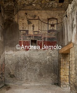 The excavations of Ercolanum Tavern of Priapus – Fresco of Priapus | Andrea Jemolo
