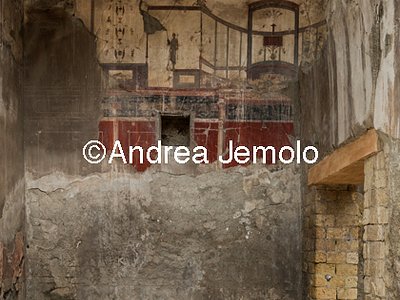The excavations of Ercolanum Tavern of Priapus – Fresco of Priapus | Andrea Jemolo