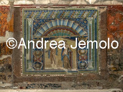The excavations of Ercolanum House of Neptune and Amphitrite – Neptune and Amphitrite - Mosaic | Andrea Jemolo