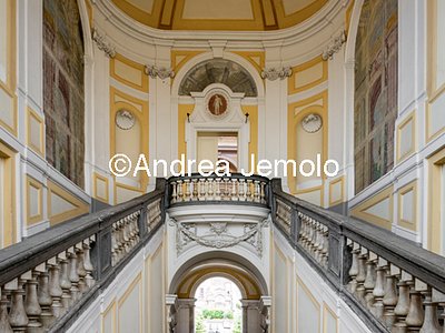 Villa Campolieto Staircase | Andrea Jemolo