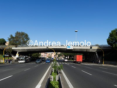 Cavalcavia della via Olimpica su Corso Francia  | Andrea Jemolo