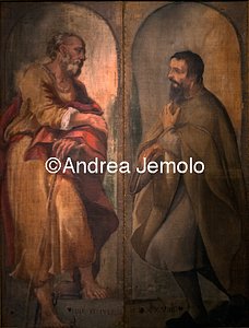 Museum of Capodimonte St. Joseph and a devotee | Andrea Jemolo
