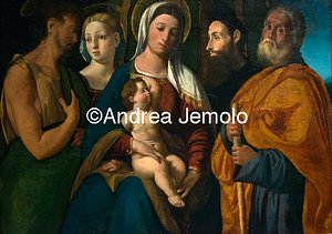 Museum of Capodimonte Holy Conversation | Andrea Jemolo