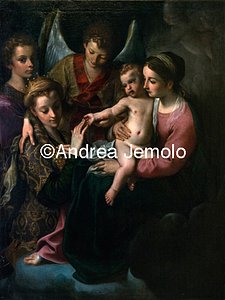 Museum of Capodimonte Mystic Marriage of Saint Catherine | Andrea Jemolo