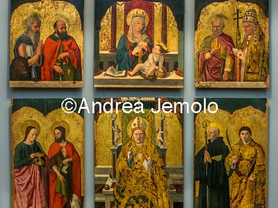 Museo di Capodimonte Madonna con Bambino e Santi, San Severino in Trono | Andrea Jemolo