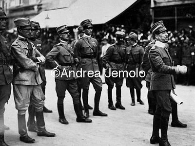 Fiume Exploit - Gabriele D'Annunzio with the legionnaires  | Andrea Jemolo