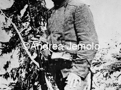Benito Mussolini at the front during the First World War  | Andrea Jemolo