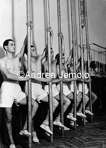 Inside the Carabinieri barracks - Gymnastic exercises  | Andrea Jemolo