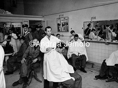 Inside the Carabinieri barracks - Barber  | Andrea Jemolo