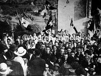 Fascist squads - Costituituon of the Fascio of Orsera D'Istria  | Andrea Jemolo