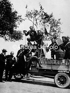 Fascist squads - Truck with fascists of Alessandria  | Andrea Jemolo