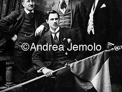 Fascist squads - Group of members of the first directory of Padua  | Andrea Jemolo