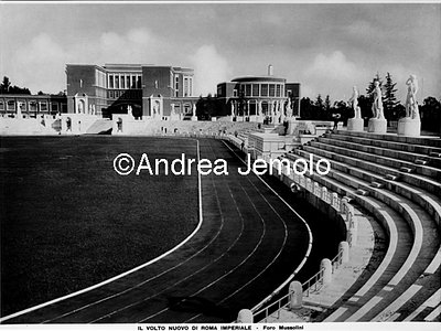 Fascist architecture - Stadio dei Marmi - Rome  | Andrea Jemolo
