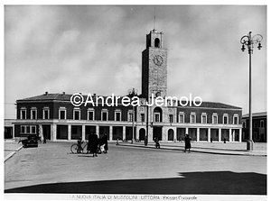 Fascist architecture - Littoria - Town Hall  | Andrea Jemolo