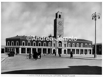 Fascist architecture - Littoria - Town Hall  | Andrea Jemolo