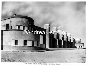Fascist architecture - Littoria - Stadium  | Andrea Jemolo