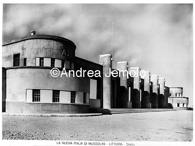 Fascist architecture - Littoria - Stadium  | Andrea Jemolo