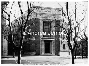 Department of Corporations in Via Vittorio Veneto - Rome  | Andrea Jemolo