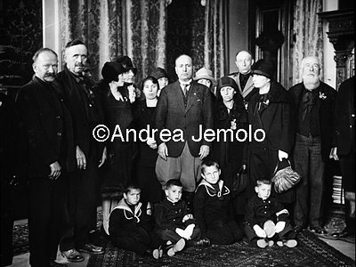 Mussolini receives the widows and orphans of war  | Andrea Jemolo