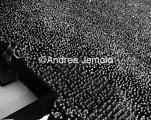 Mussolini - Meeting in Bologna  | Andrea Jemolo