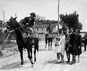 Mussolini's visit to the Institute of Pomology and asylum in Grottarossa  | Andrea Jemolo