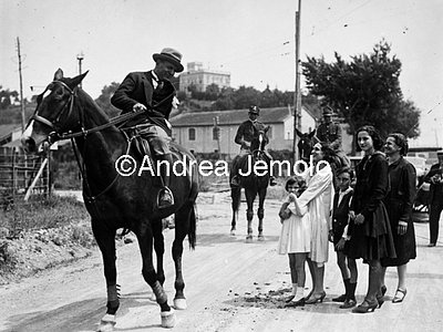 Mussolini's visit to the Institute of Pomology and asylum in Grottarossa  | Andrea Jemolo