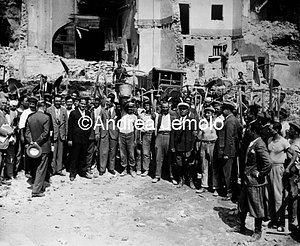 Demolition Forums - Mussolini visit the works that will be inaugurated October 28  | Andrea Jemolo