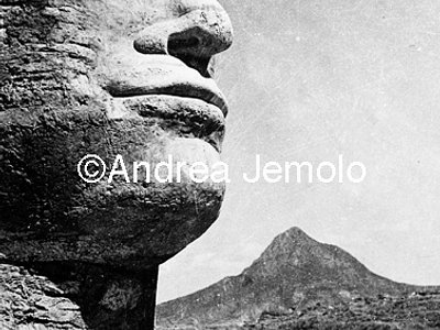 Colossal head of Mussolini  | Andrea Jemolo