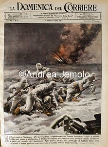 La Domenica del Corriere - Russian Campaign  | Andrea Jemolo