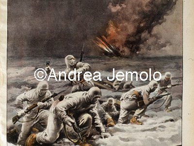 La Domenica del Corriere - Russian Campaign  | Andrea Jemolo