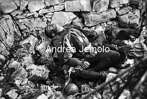 Deaths in the trenches on Mount Pecinka  | Andrea Jemolo