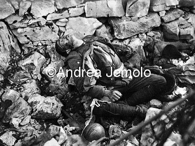 Deaths in the trenches on Mount Pecinka  | Andrea Jemolo