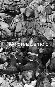 Deaths in the trenches on Mount Pecinka  | Andrea Jemolo