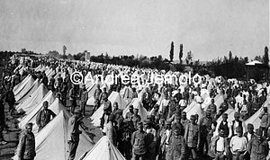 Austrian prisoners in the prison camp of Bagnara Aisa  | Andrea Jemolo