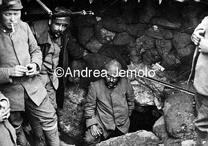 Entrance of a trench  | Andrea Jemolo