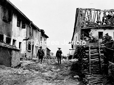 Cesuna few hours after the bombing Austrian  | Andrea Jemolo