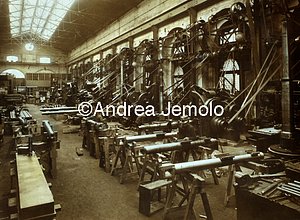 Foundries and steelworks Ansaldo - Cornigliano Construction of war materials | Andrea Jemolo