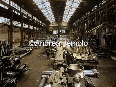 Foundries and steelworks Ansaldo - Cornigliano Construction of war materials | Andrea Jemolo